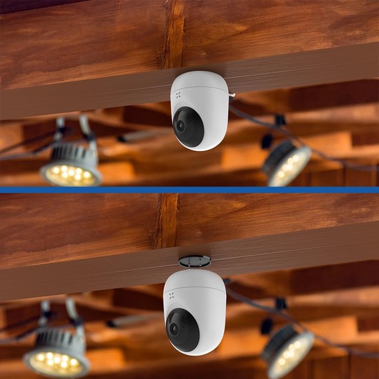 XENON Smart X7207 Caméra de sécurité intérieure - Caméra pour animaux de compagnie avec application - Caméras de sécurité - Caméra Wifi APP - Full HD 2MP - Détection de mouvement et de son - Caméra de surveillance