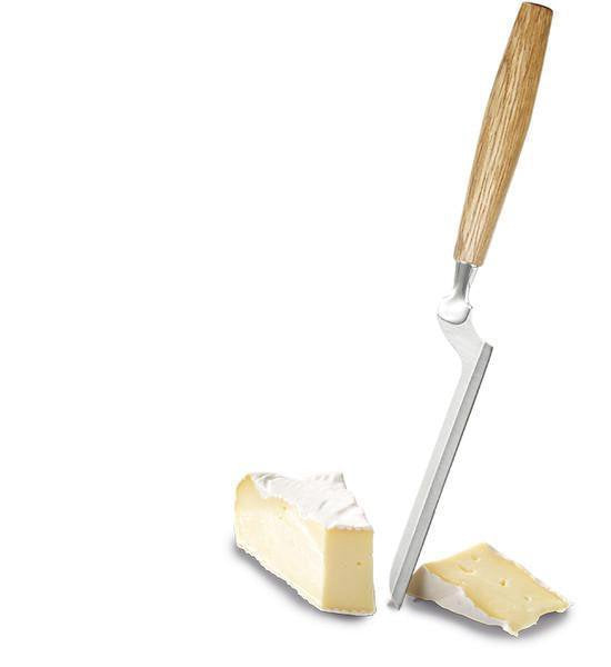 Couteau à fromage Boska Soft Oslo No.1 - Couteau à fromage à pâte molle - Couteau à brie - Couteau à fromage antiadhésif - Couteau à fromage manche en bois - Ustensiles de cuisine - Accessoires de cuisine - Garantie à vie
