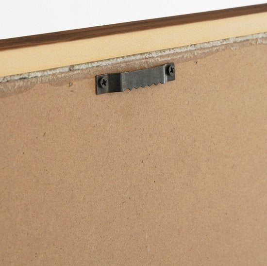 Mica Decorations Décoration murale Cercle - L50 x L60 x H3 cm - Beige