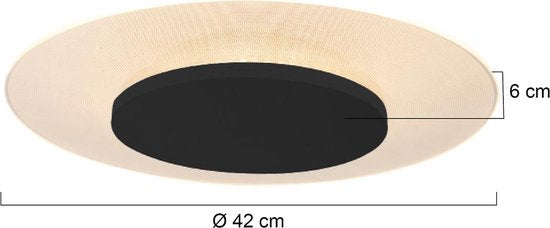 Plafonnier Steinhauer Lido - Noir