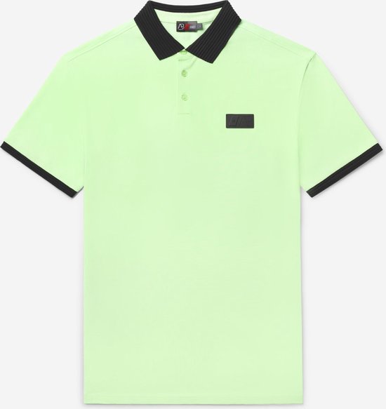 AB Lifestyle - Polo Regular | Vert Pastel/Noir - Hommes - Taille : XS
