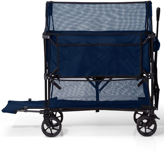 Mr Fold Bolderkar - XXL - Pliable - 400L - Bleu