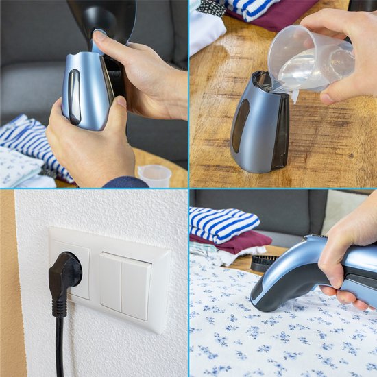 Ølven Défroisseur à linge - Défroisseur à main - Défroisseur à linge - Bleu