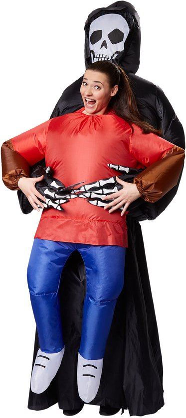 Dressforfun Costume autogonflant Faucheuse - déguisement halloween déguisement fête déguisement carnaval déguisement fête déguisement carnaval - 301328