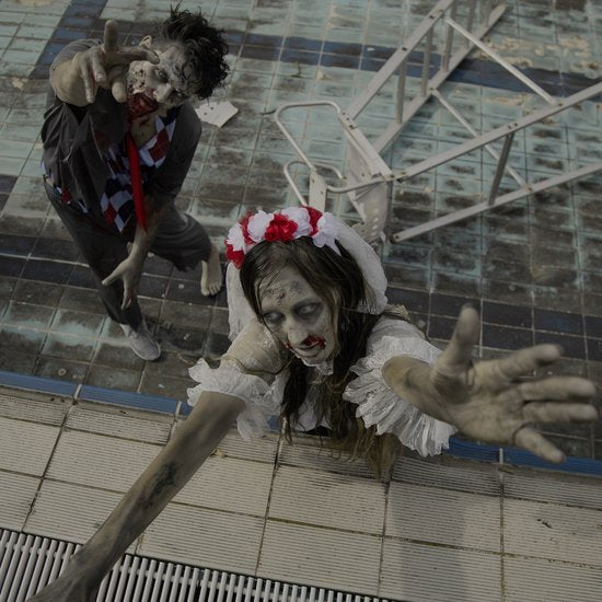 Dressforfun Creepy skeleton bride XXL - déguisement halloween dress up partywear carnaval costume carnaval party dress - 302009