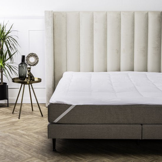 Surmatelas Swiss Nights Cooling Tencel - 90x200 - blanc