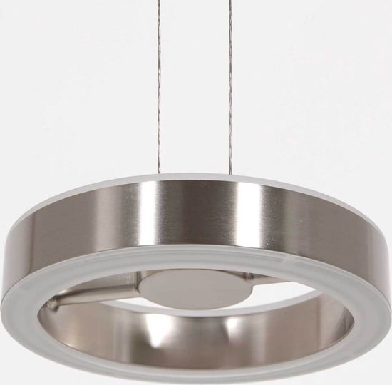 Lampe suspendue Steinhauer - acier - métal acrylique - lampe design - LED - Argenté501ST