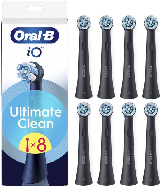 Oral-B têtes de brosse iO Ultimate Clean Black - 8 pièces