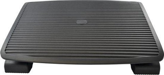 Repose-pieds ergonomique pour bureau - BRASQ - Accessoires de bureau - Réglable - Antidérapant - Noir