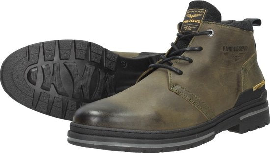 Chaussures à lacets pour hommes Pme Legend Pme Legend Fleetman Khaki - Taille 45