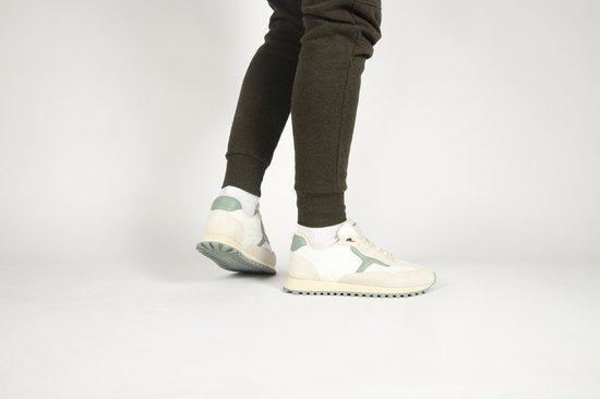 Blackstone SCORIA LEGEND - DG532 White Green Environmental - Runner Sneaker - Men - Off white - Size : 44