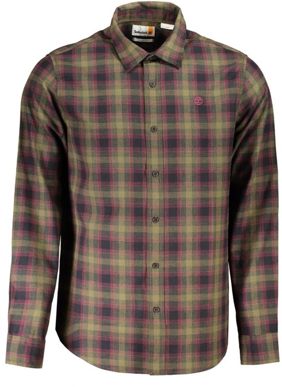 Timberland - Chemise à manches longues en coton vert
