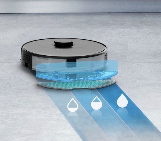 Rowenta X-Plorer RR85E1WH robot aspirateur Noir