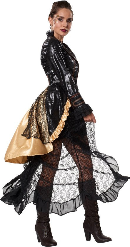 Dressforfun Steampunk rebelle M - déguisement costume halloween déguisement partywear carnaval déguisement partywear - 302326