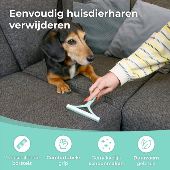 Nuvance - Épilateur pour animaux de compagnie - Épilateur pour chats - Épilateur pour chiens - Épilateur pour peluches - Vert
