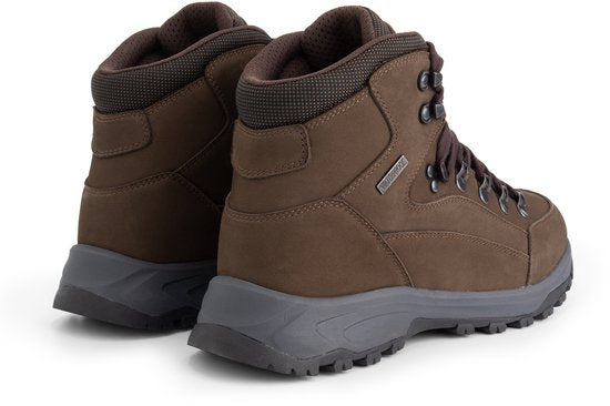Travelin' Glesborg Men - Chaussures de randonnée mi-hautes - Imperméables - Marron - Taille 44