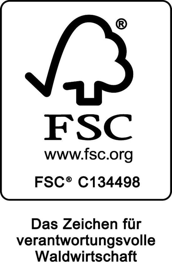 Table de jardin Casaria - Bois d'eucalyptus certifié FSC® - Brun