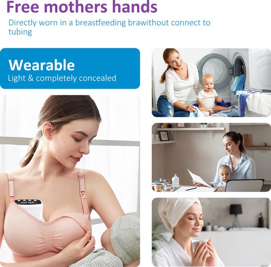 LAKOO Pro 1 Tire-lait - électrique sans fil - Hansfree - tire-laits