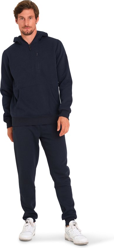 Mario Russo Tracksuit Achilles - Tenue de ville - Jogging - Sweat à capuche - Bleu marine - XXL