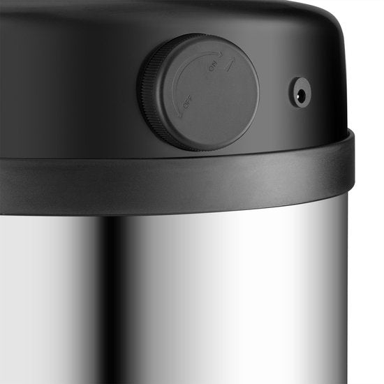 Poubelle automatique / Poubelle / Poubelle à détecteur - 50 litres - Argenté - Rond