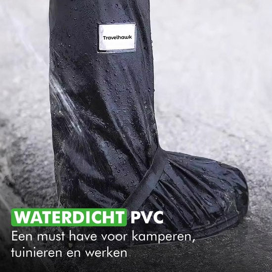 Surchaussures Travelhawk - Imperméables - Chaussures de pluie - Couvre-chaussures - Couvre-chaussures - Noir - 42 - 45