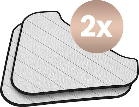FLOWSTEAM® Luxury Steam Cleaner Microfiber Wipes Set - Steam Cloth - Refill - 2 Pieces