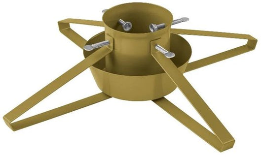 Livarno Home Support pour sapin de Noël - Or - Métal