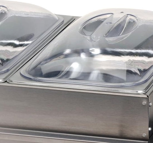 Chauffe plat et assiette - Excellent Electrics - Plaque chauffante - Acier inoxydable - 300W - 53 x 35 x 10cm