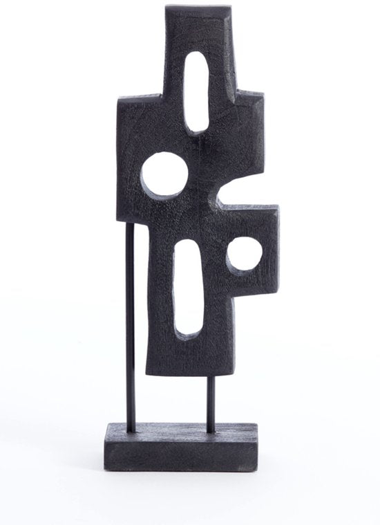 Light & Living - Ornement SALIO - 19x9.5x45cm - Noir