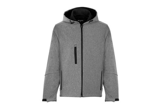 Milanoro - Veste coupe-vent et imperméable - Veste avec capuche - Gris clair - L