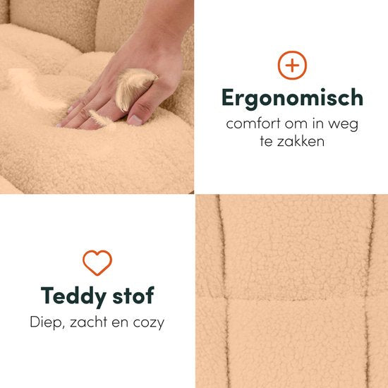 SITTT Fauteuil à bascule - Fauteuil de relaxation chambre d'enfant - Fauteuil - Chaise d'allaitement - Marron - Mousse Moka