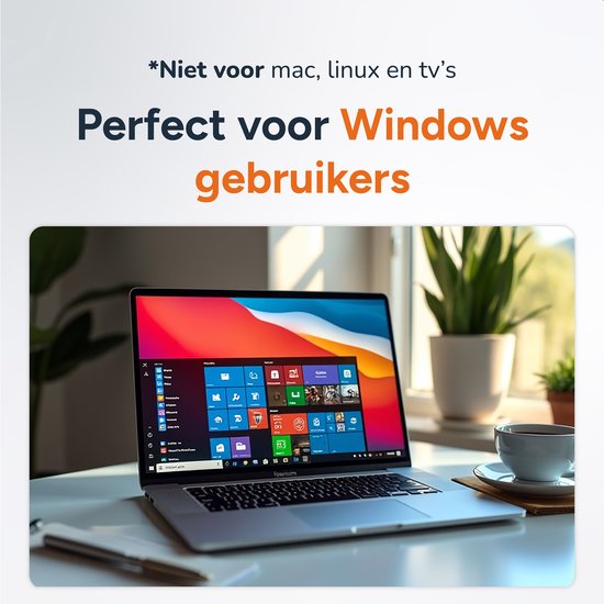 Skoov Bluetooth Adapter for USB - Laptop & PC - Pour souris, casque, clavier, haut-parleur etc - Dongle - Stick - Plug - Transmitter - Receiver - Accessories