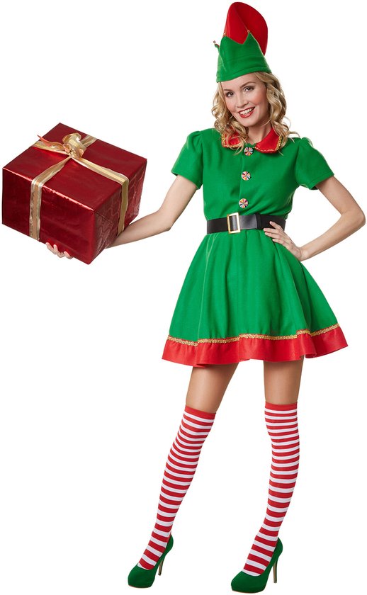 Dressforfun Crafty Christmas Elf XL - déguisement halloween déguisement fête carnaval déguisement fête - 302761