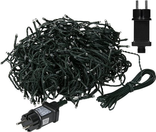 Nampook lumières pour sapin de Noël - 18 mètres - 240 LED blanc chaud - Extérieur