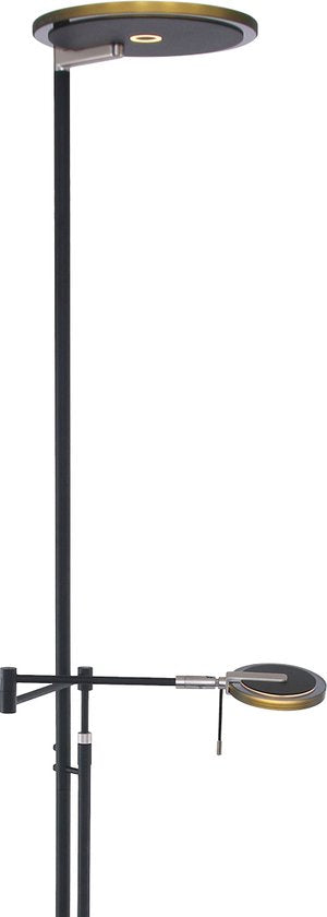 Lampadaire salon industriel Turound LED 2663ZW Noir
