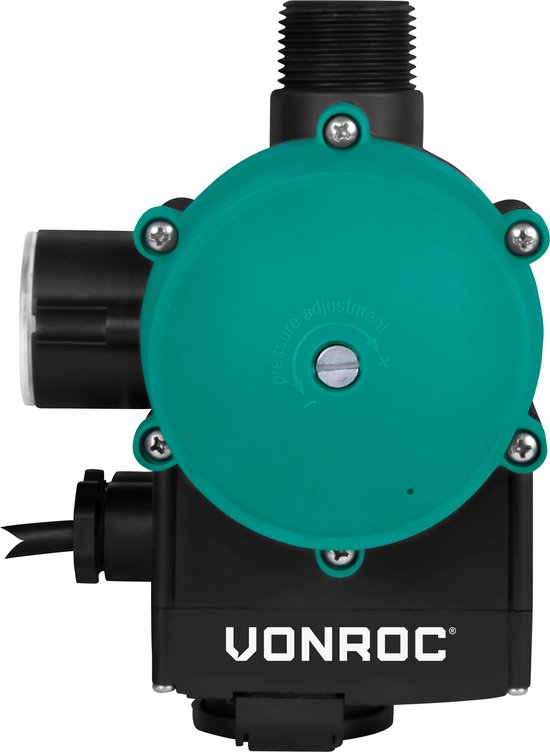 VONROC Pressostat / pressostat électronique - Plug & Play - Universel - Max. 1100W
