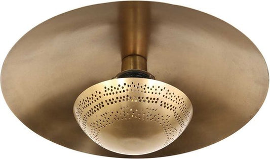 Anne Lighting plafonnier Brassi - bronze - métal - 42 cm - douille E27 - 3681BR