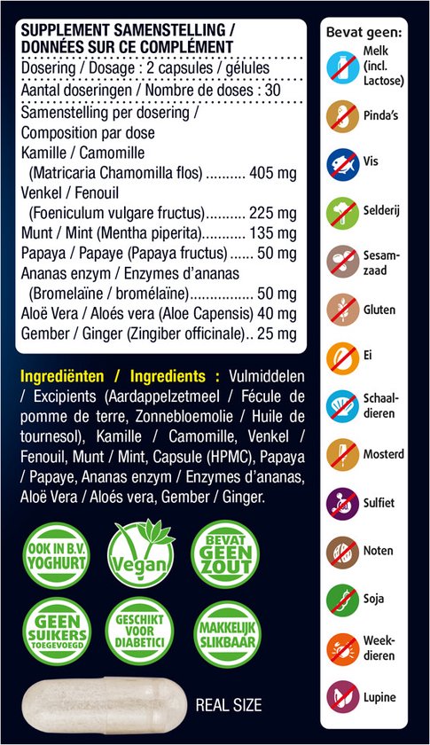 Lucovitaal Digestion 60 gélules