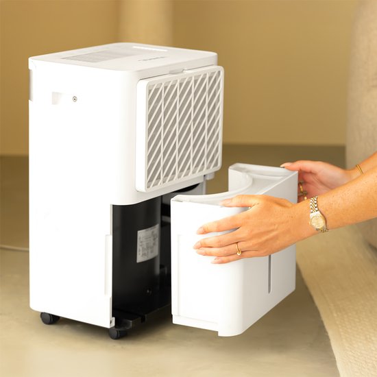 VONROC Déshumidificateur - 20L/jour - Réservoir d'eau de 4,5L - Contrôle Wifi & app - Filtre à air HEPA & Carbone
