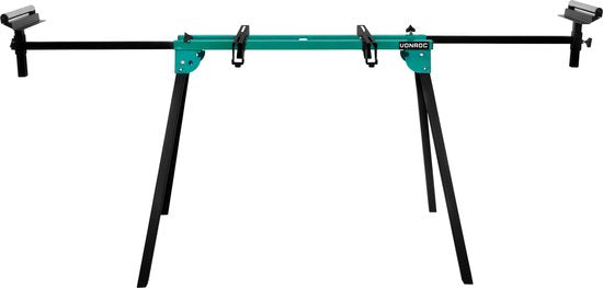 Chariot VONROC pour tronçonneuse - Chariot universel - Réglable en hauteur et en largeur - Capacité de charge de 150 kg