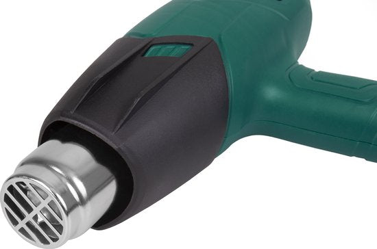 VONROC Pistolet à air chaud - Brûleur de peinture - 2000W - 3 niveaux de température - Accessoires et sac inclus