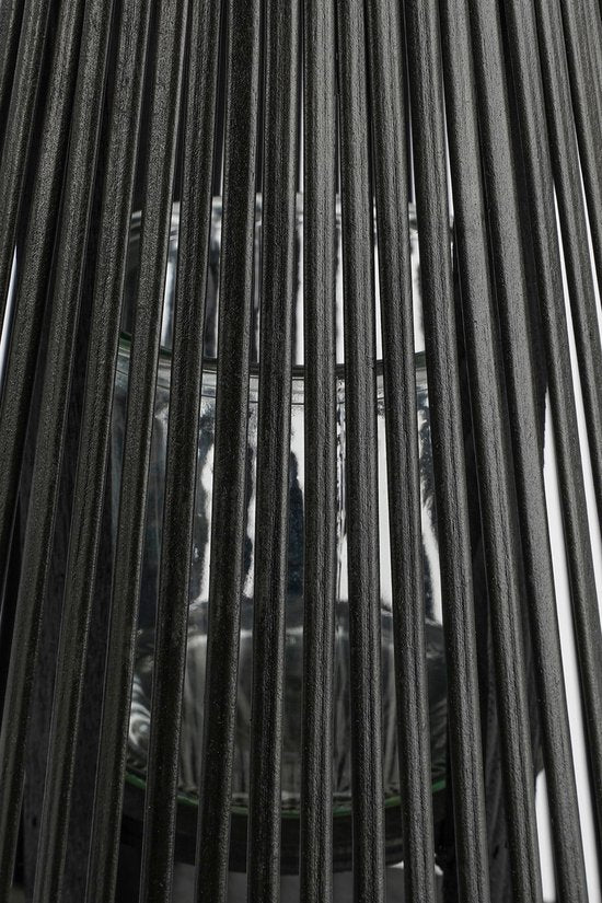 Mica Decorations Lanterne Cosmo - H45 x Ø15 cm - Polyester recyclé - Noir