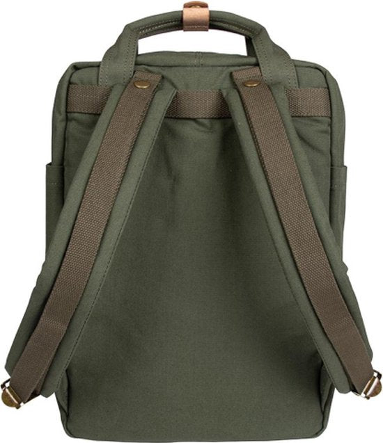 Sac à dos pour ordinateur portable Doughnut / Sac à dos / Cartable - 14 pouces - Macaron PFC Free - Army Green