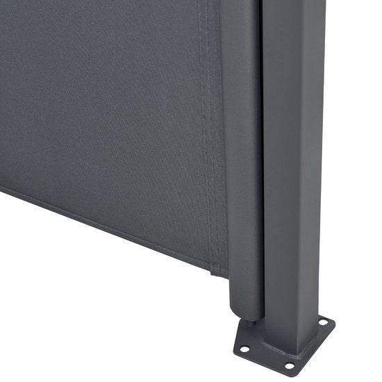 Brise-vent/auvent latéral Dubaï 500x180 cm anthracite