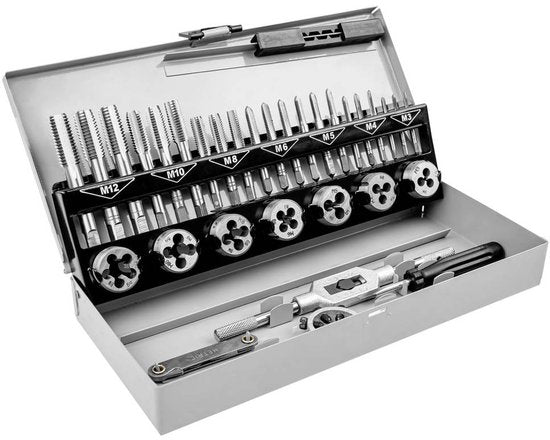 Brüder Mannesmann Set d'écrous à tarauder et à couper 32 pièces 53250