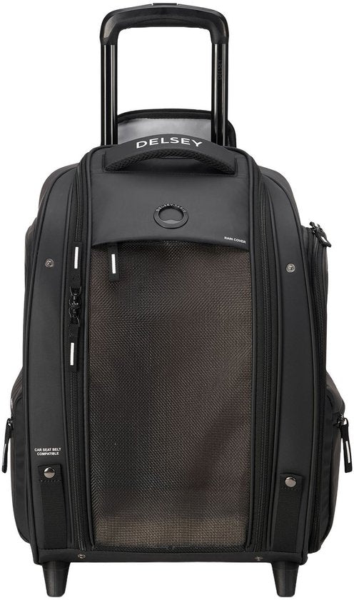 DELSEY PARIS Trolley Sac de Voyage Raspail 2R Pet Carrier Black 48cm