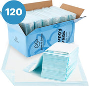 Jake and Jacky Puppy Training Pads - apprentissage de la propreté - toilettes pour chiens - XL - 60 x 90 cm - 120 pièces