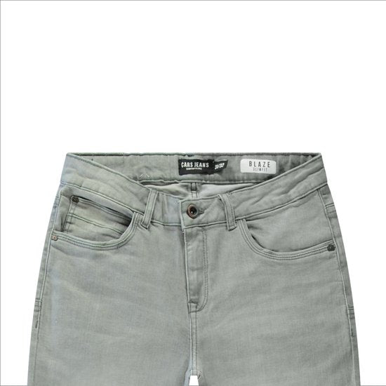 Cars Jeans Blaze Slim Fit Jeans - Gris usagé - Taille 40