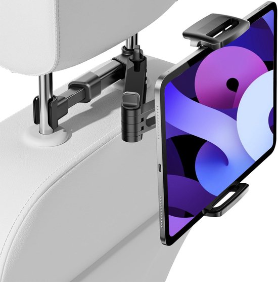 Support tablette voiture - Support Ipad - Appuie-tête - Jusqu'à 18 pouces - Trépied 360 degrés - Luft