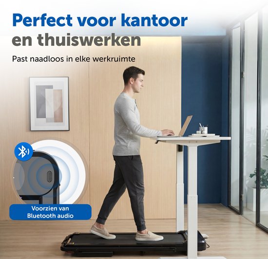 ACTYV Tapis de course pliable 1-12km/h - Avec huile de lubrification, tapis de protection - Tapis de course - Tapis de marche - Pour la maison - Électrique - Pliable V3